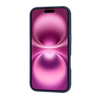 Калъф за iPhone 16 Plus - HaloFrost MagSafe MagSafe Series - Deep Blue