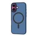 Калъф за iPhone 16 Plus - HaloFrost MagSafe MagSafe Series - Deep Blue