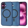 Калъф за iPhone 16 Plus - HaloFrost MagSafe MagSafe Series - Deep Blue