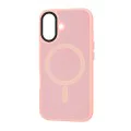 Калъф за iPhone 16 Plus - HaloFrost MagSafe MagSafe Series - розов