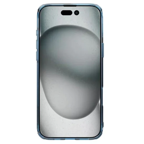 Калъф за iPhone 16 Plus - Nillkin Nature TPU Pro Magnetic Case - син