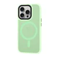 Калъф за iPhone 16 Pro - HaloFrost MagSafe MagSafe Series - светло зелен