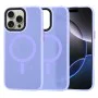 Калъф за iPhone 16 Pro Max - HaloFrost MagSafe MagSafe Series - светло лилав