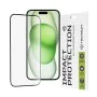 Протектор за iPhone 15 Plus / iPhone 16 Plus - 111D Full Cover / Full Glue Glass - Черен