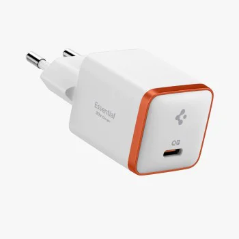 Зарядно устройство Spigen Arcstation Essential EE301EU - Wall Charger, Type-C, QC, PD30W - Бяло