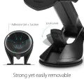 Автоматично табло / скоба за предно стъкло - Spigen Automatic Lock (TS35) - Черен