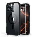 Калъф за iPhone 16 Pro Max + Протектор - ESR Classic Hybrid HaloLock - Clear / Black
