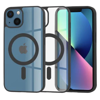 Калъф за iPhone 13 - MagSafe Pro - черен