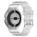 Каишка за Google Pixel Watch / Watch 2 / Watch 3 41 мм - Каишка за часовник (W065) - Прозрачен