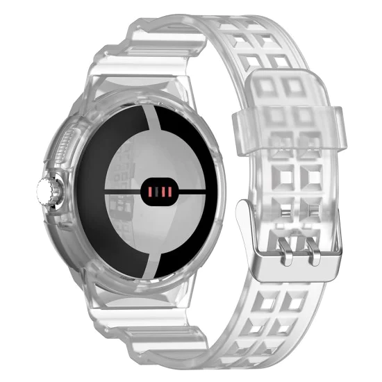Каишка за Google Pixel Watch / Watch 2 / Watch 3 41 мм - Каишка за часовник (W065) - Прозрачен