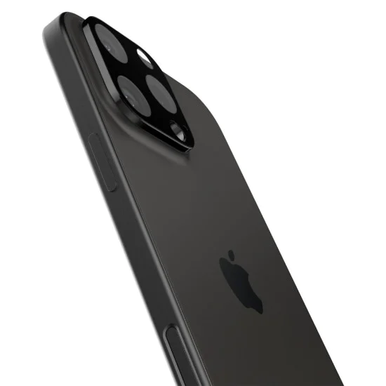 Протектор за камера за iPhone 14 Pro / Pro Max / 15 Pro / Pro Max / 16 Pro / Pro Max (комплект 2) - Spigen Glas.tR Optik - Черен