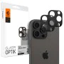 Протектор за камера за iPhone 14 Pro / Pro Max / 15 Pro / Pro Max / 16 Pro / Pro Max (комплект 2) - Spigen Glas.tR Optik - Черен