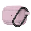 Калъф за AirPods Pro 1 / AirPods Pro 2 - Карбон силикон - розов