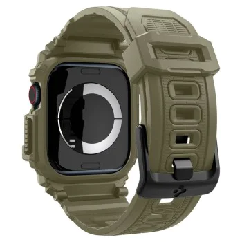 Протектор за Apple Watch 10 46mm + каишка - Spigen - Rugged Armor Pro - Vintage Khaki