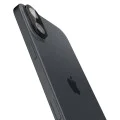 Протектор за камера за iPhone 16 / iPhone 16 Plus (комплект 2) - Spigen Glas.tR Optik - Черен