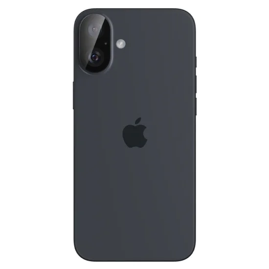Протектор за камера за iPhone 16 / iPhone 16 Plus (комплект 2) - Spigen Glas.tR Optik - Черен