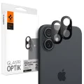 Протектор за камера за iPhone 16 / iPhone 16 Plus (комплект 2) - Spigen Glas.tR Optik - Черен
