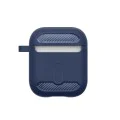 Калъф за AirPods 1 / AirPods 2 - Carbon Silicone - Pink
