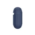 Калъф за AirPods 1 / AirPods 2 - Carbon Silicone - Navy Blue