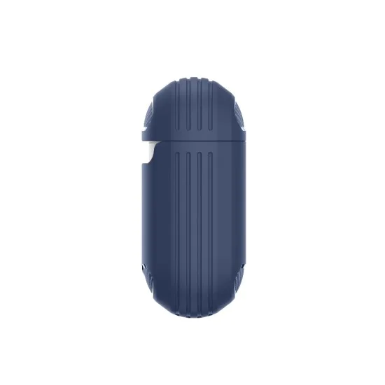 Калъф за AirPods 1 / AirPods 2 - Карбон силикон - сив