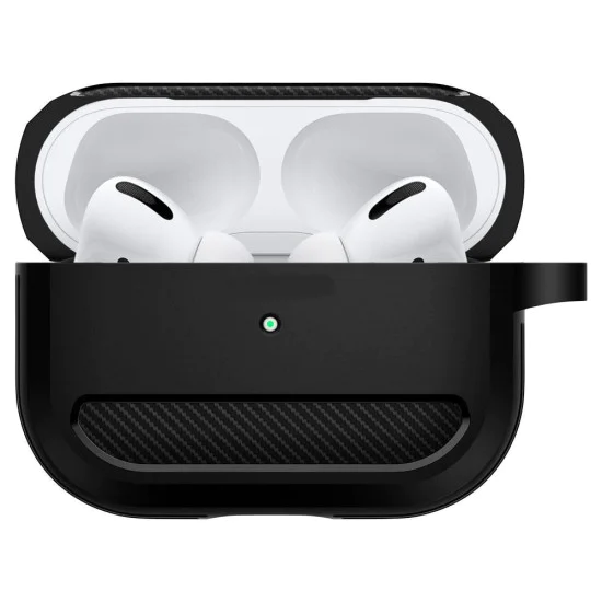 Калъф за AirPods Pro 1 / AirPods Pro 2 - Карбон силикон - розов