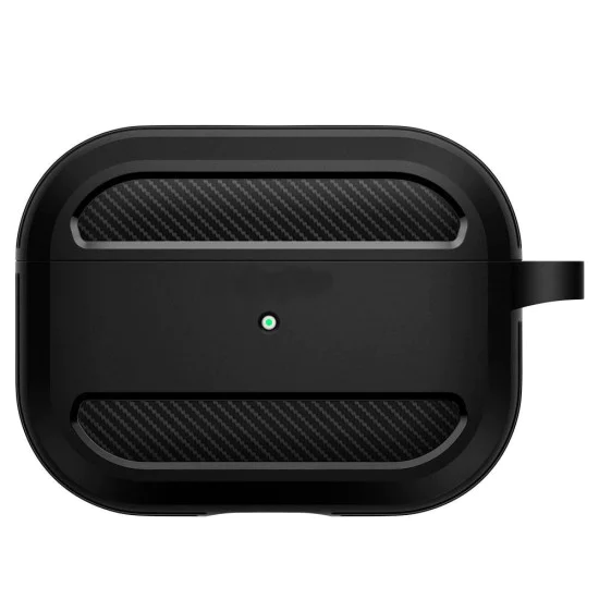 Калъф за AirPods Pro 1 / AirPods Pro 2 - Карбон силикон - розов