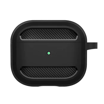 Калъф за AirPods 3 - Carbon Silicone - Черен
