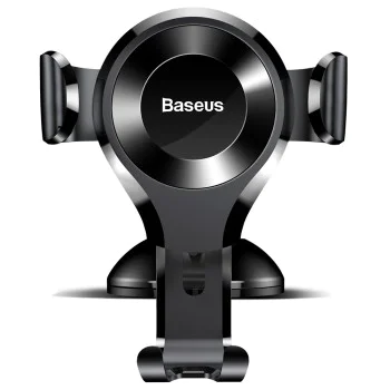 Baseus - Стойка за кола Osculum (SUYL-XP01) - Gravity Grip за табло, предно стъкло - черно