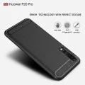 Калъф за Huawei P20 Pro - Carbon Silicone - Черен