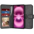 Калъф за iPhone 16 Plus - Дневник - Черен
