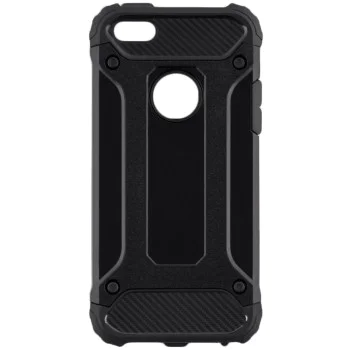 Калъф за iPhone 5 / iPhone 5s / iPhone SE - Hybrid Armor - Черен