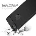 Калъф за iPhone 7 / iPhone 8 - Карбонов силикон - черен