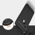 Калъф за iPhone X / iPhone XS - Carbon Silicone - Черен