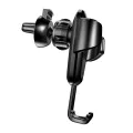 Baseus - Car Holder Gravity (SUYL-01) - Gravity Grip for Air Vent - Черен