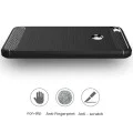 Калъф за Huawei P9 Lite 2017 / P8 Lite 2017 - Carbon Silicone - Черен