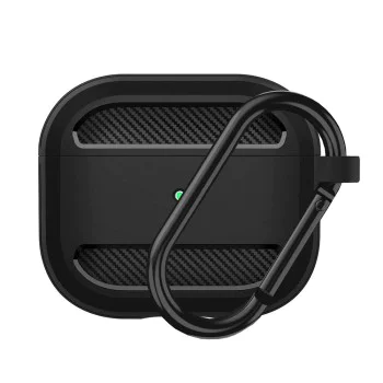 Калъф за AirPods 3 - Carbon Silicone - Черен