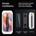 Протектор за iPhone 16 Pro - Spigen Glas.tR EZ FIT - Прозрачен