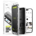 Калъф за iPhone 16 Pro (комплект от 2) - Ringke Easy Slide Tempered Glass - Privacy