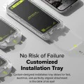 Протектор за iPhone 16 / iPhone 15 (комплект 2) - Ringke Easy Slide закалено стъкло - поверителност