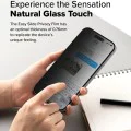 Протектор за iPhone 16 Plus / iPhone 15 Plus (комплект 2) - Ringke Easy Slide закалено стъкло - поверителност