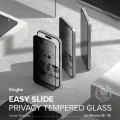 Калъф за iPhone 16 Pro (комплект от 2) - Ringke Easy Slide Tempered Glass - Privacy