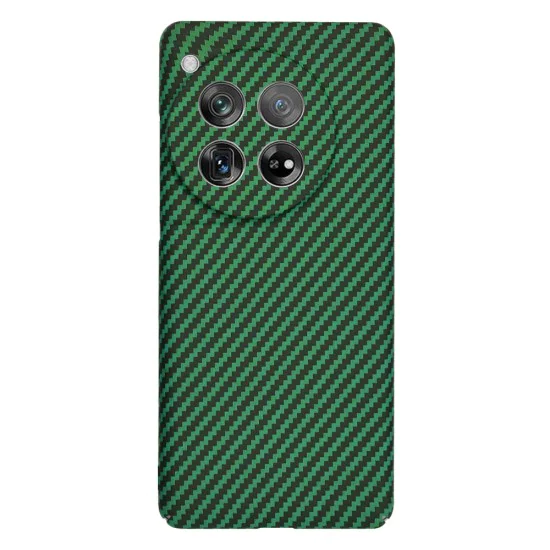 Калъф за OnePlus 12 - Carbonite FiberShell - Зелен