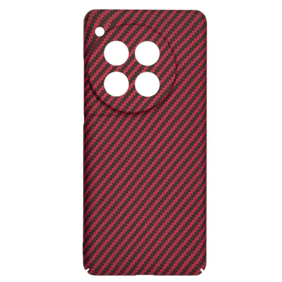 Калъф за OnePlus 12 - Carbonite FiberShell - Червен