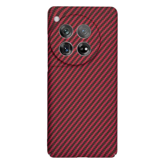 Калъф за OnePlus 12 - Carbonite FiberShell - Червен