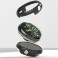 Калъф за Google Pixel Watch 3 45mm (комплект 2) - Ringke Slim - Clear / Matte Black