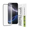 Протектор за iPhone 16 Pro Max - 111D Full Cover / Full Glue Glass - черен