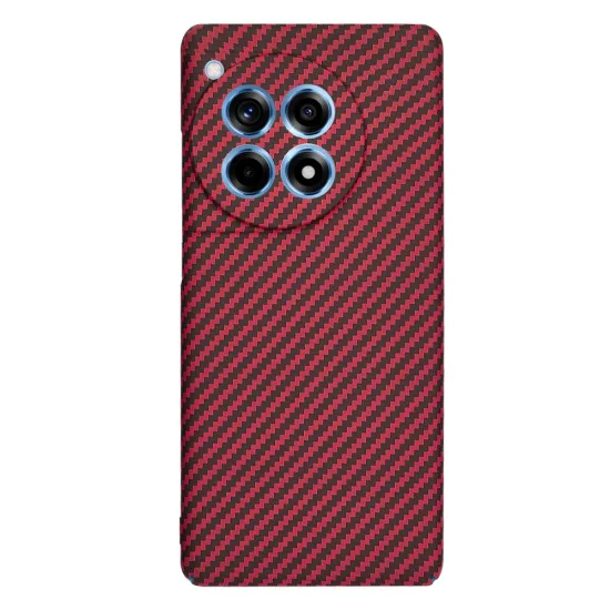 Калъф за OnePlus 12R - Carbonite FiberShell - Червен