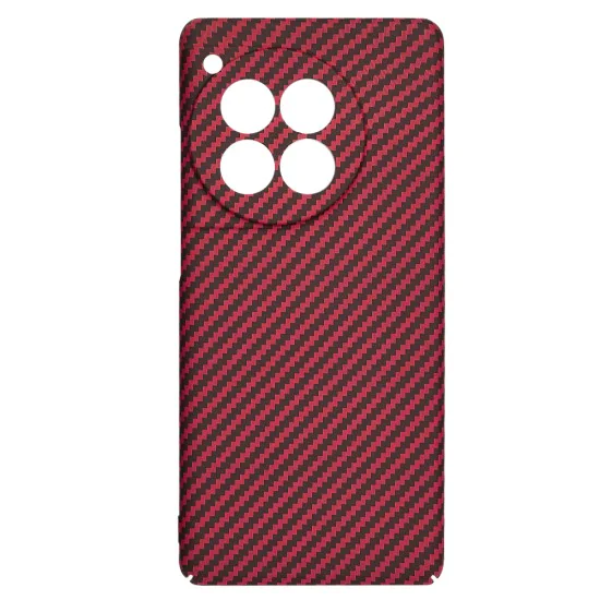 Калъф за OnePlus 12R - Carbonite FiberShell - Червен