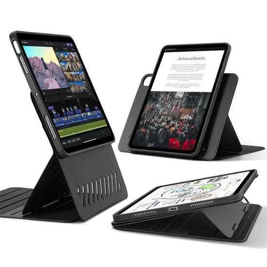 Калъф за iPad Air 4 (2020) / Air 5 (2022) / Air 11 (2024) - ESR Shift Magnetic - Черен