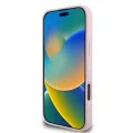 Калъф за iPhone 16 Pro - Guess Peony Script MagSafe (GUHMP16LPGPGPYSP) - Розов